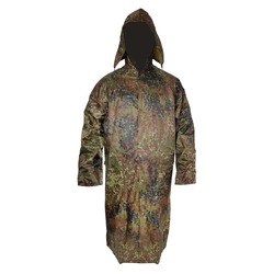 Camo rain coat L