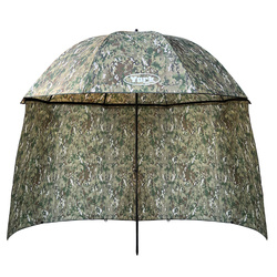 Camo umbrella with side - 250cm