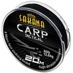 Sakana C.A.R.P. Tactical Braid black 30lb 20m
