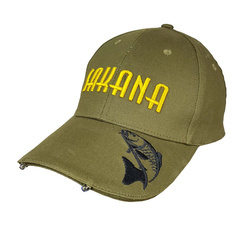 Sakana Cap Olive mit elekto Dioden