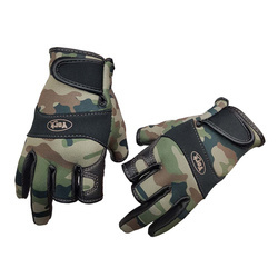 Neoprene gloves camouflage XXL