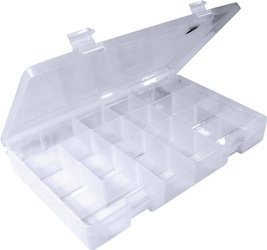 Pudełko z regulowanymi przegródkami duże