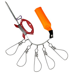 Line whit snaps, floater and spike