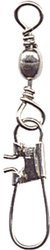 Standard swivel with interlock snap nickel 6 / 10x10pcs