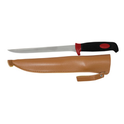Fillet knife with black handle 32cm