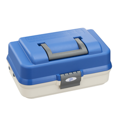 Panaro box with 2 shelves blue