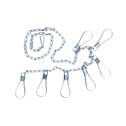 Łańcuch z agrafkami małymi