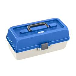 Panaro box with 2 shelves blue