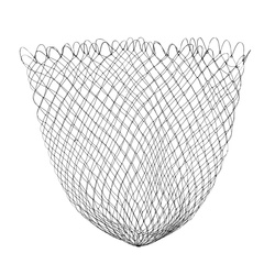 Net for landing net 70 x 70cm