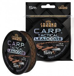 Sakana C.A.R.P. Tactical Leadcore brown-black 5m