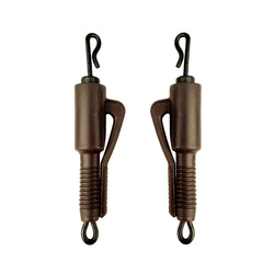 Hybrid lead clips with QC swivel