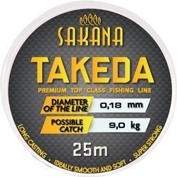 Żyłka Sakana Takeda przypon 25m 10szt